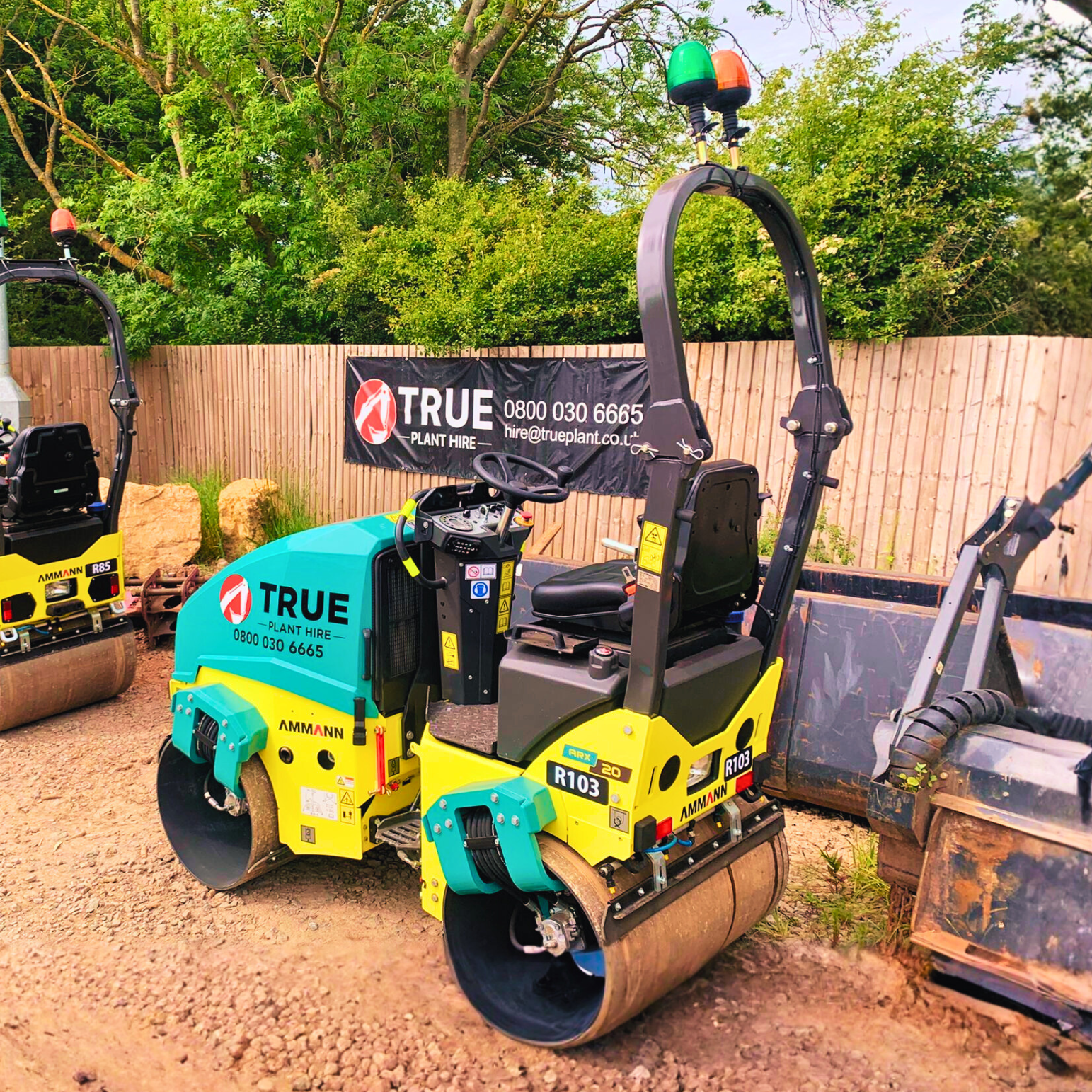 1T Micro Excavator Hire from True Hire