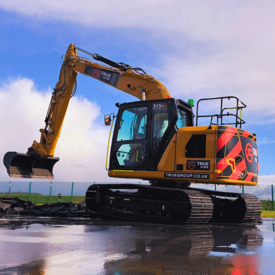 1T Micro Excavator Hire from True Hire